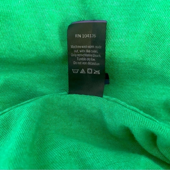 Tultex Nintendo Astros “Woo” Mushroom Super Mario Shirt Medium Green Soft Tee - Picture 6 of 6